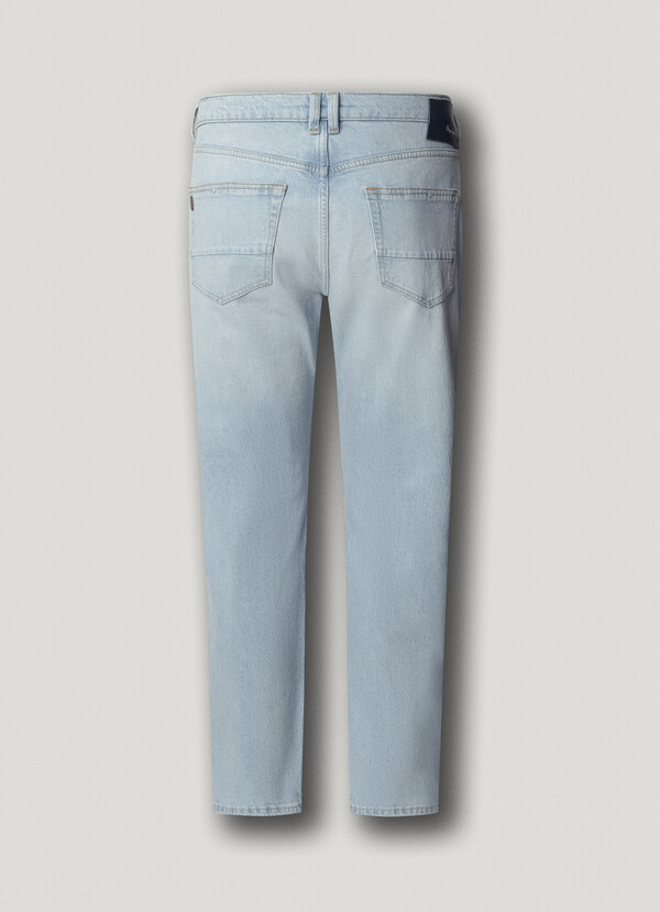 STRAIGHT FIT MID-RISE JEANS - BYRON