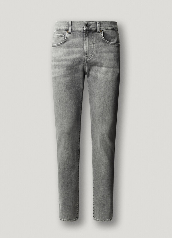 HATCH - SLIM FIT MID-RISE JEANS