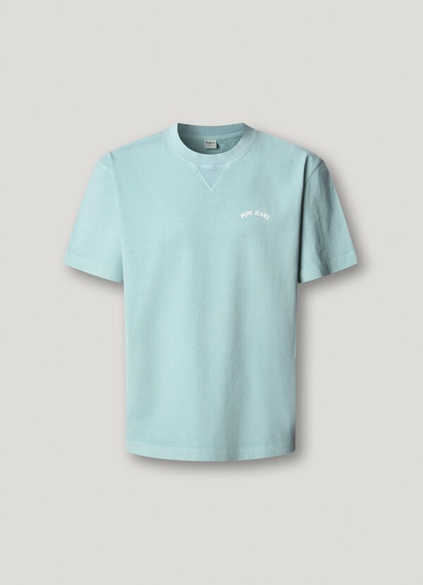 CASUAL FIT LOGO PRINT T-SHIRT
