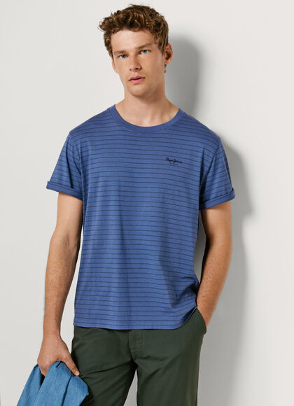REGULAR FIT STRIPED T-SHIRT