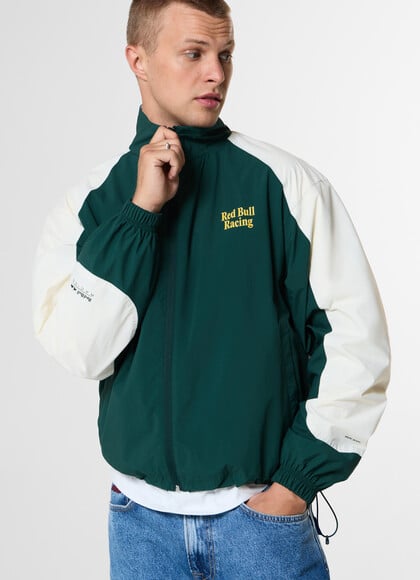 HIGH NECK LOGO JACKET
