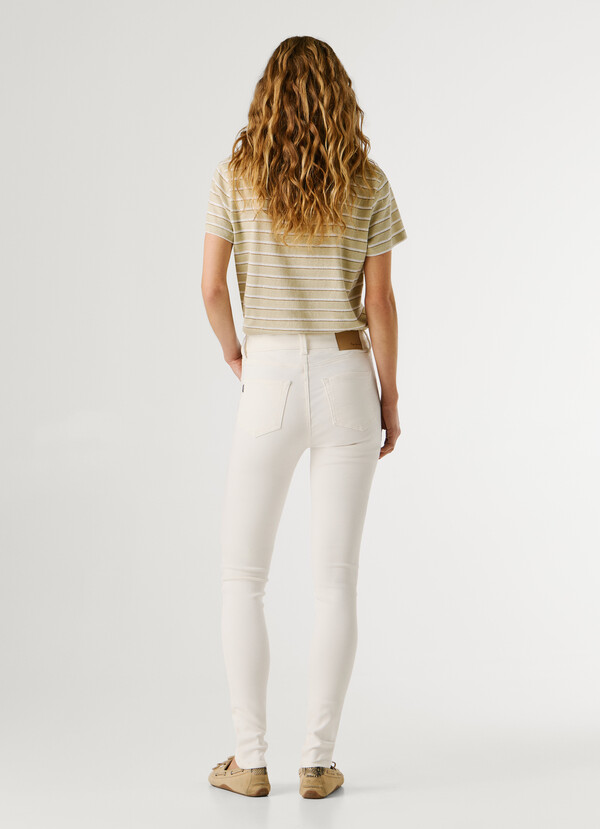 MID-RISE SKINNY FIT JEANS - REGENT