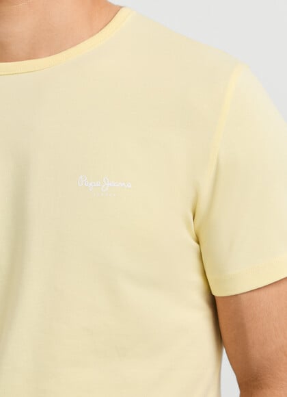SLIM FIT LOGO PRINT T-SHIRT