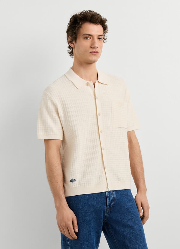 REGULAR FIT KNIT SHIRT