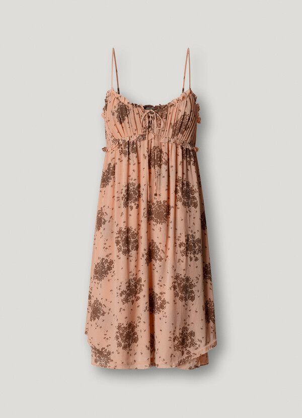 FLORAL PRINT MINI DRESS