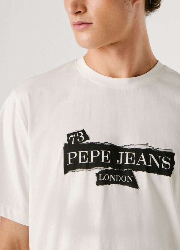 REGULAR FIT LOGO PRINT T-SHIRT