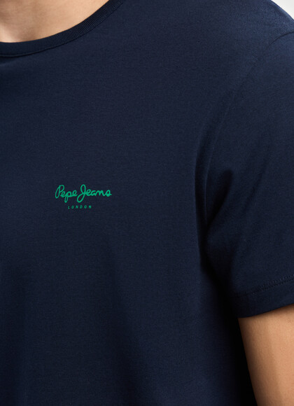SLIM FIT LOGO PRINT T-SHIRT