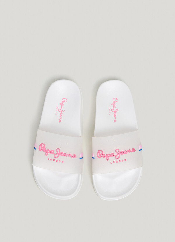 GLITTER DETAIL SLIDERS