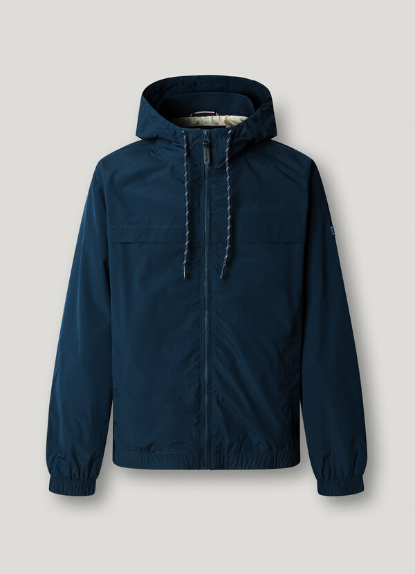 HOODED WINDBREAKER JACKET