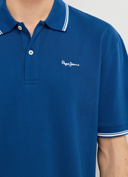 REGULAR FIT PIQU&Eacute; POLO