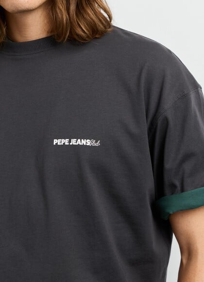 BOXY FIT BACK PRINT T-SHIRT