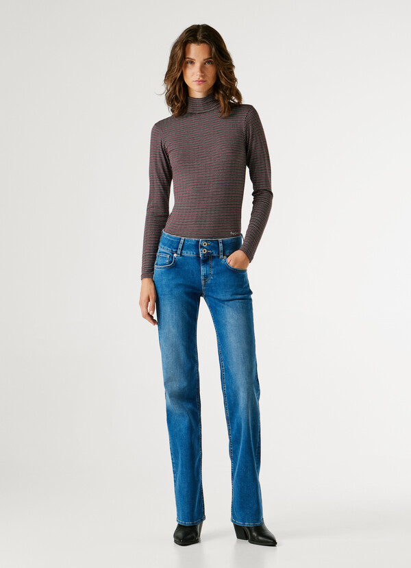 LOW-RISE STRAIGHT FIT JEANS - VENUS