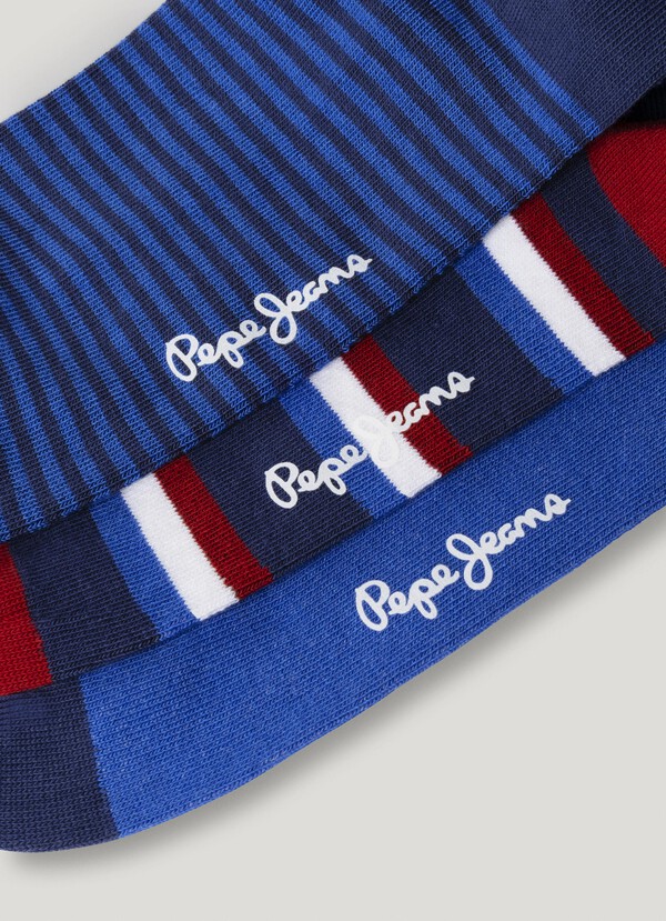 3PACK SOCKS WITH TRIMS