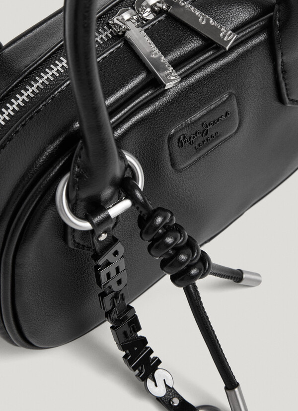 LEATHER EFFECT BOWLING BAG
