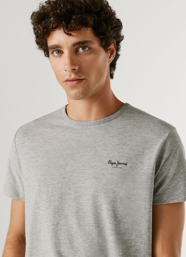 SLIM FIT LOGO PRINT T-SHIRT