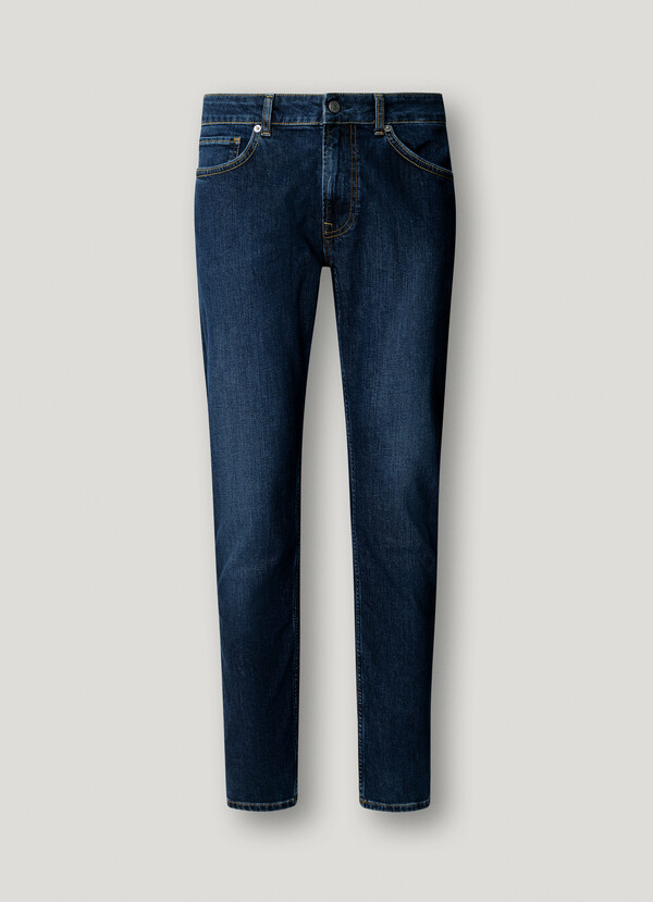 STANLEY - TAPER FIT MID-RISE JEANS