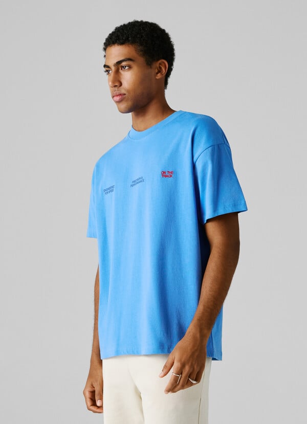 BACK PRINT LOOSE FIT T-SHIRT
