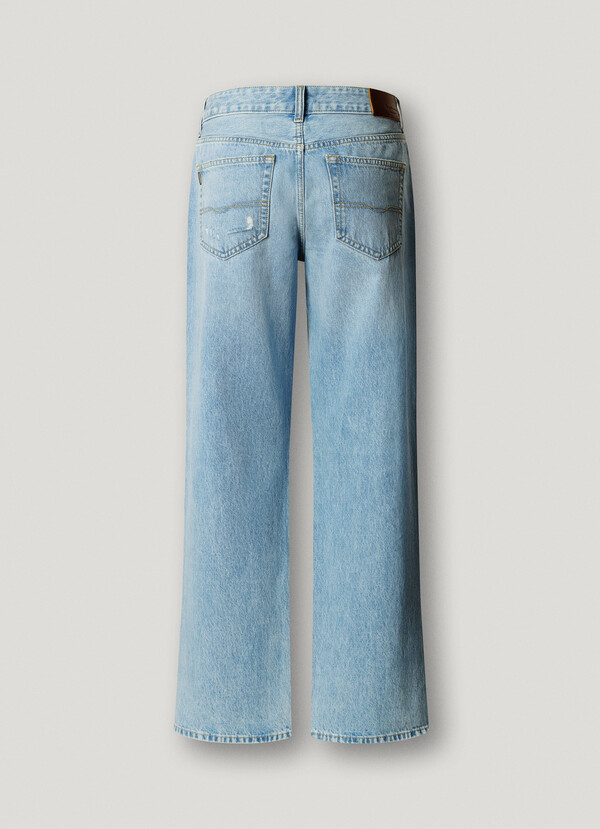 HAZEL- MID-RISE LOOSE FIT JEANS