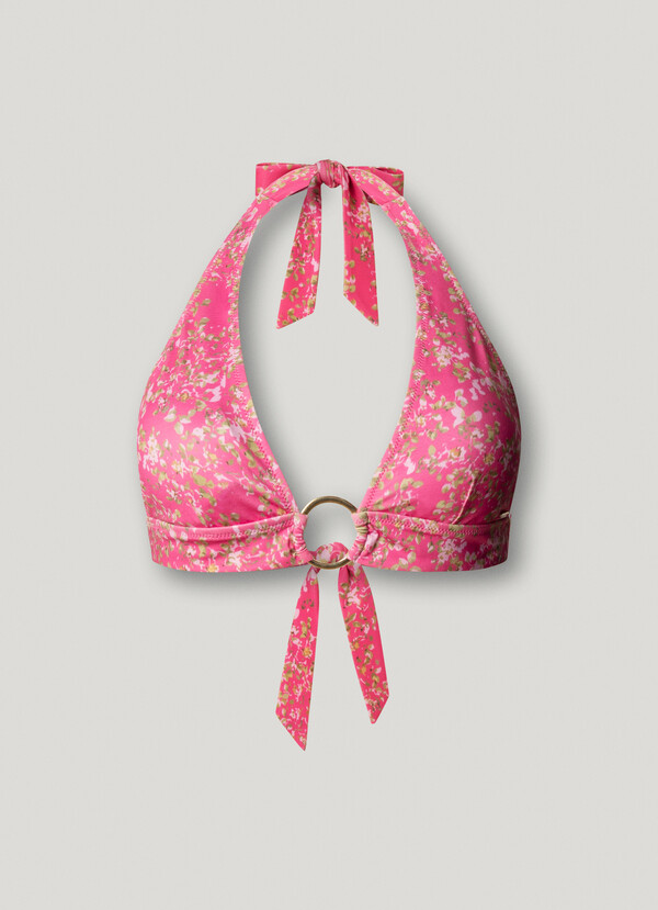 FLORAL BIKINI TOP