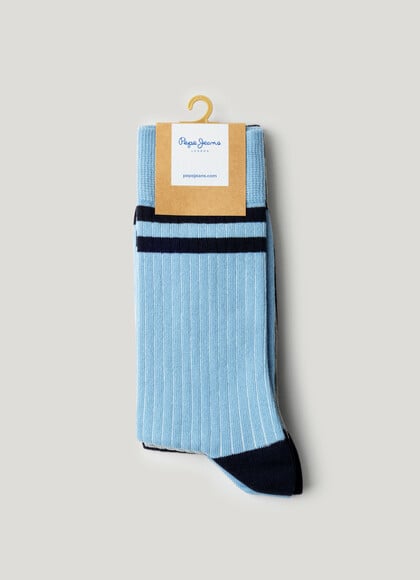 3PACK SOCKS WITH TRIMS