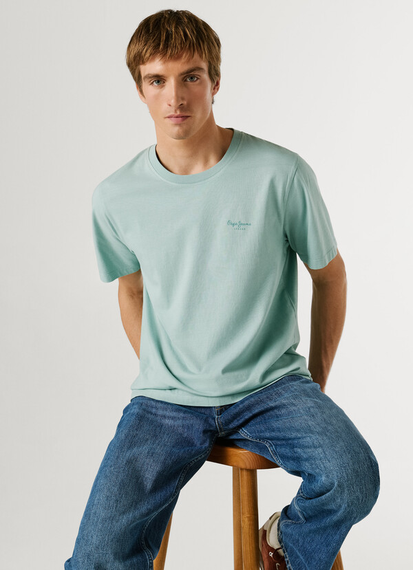 REGULAR FIT LOGO PRINT T-SHIRT