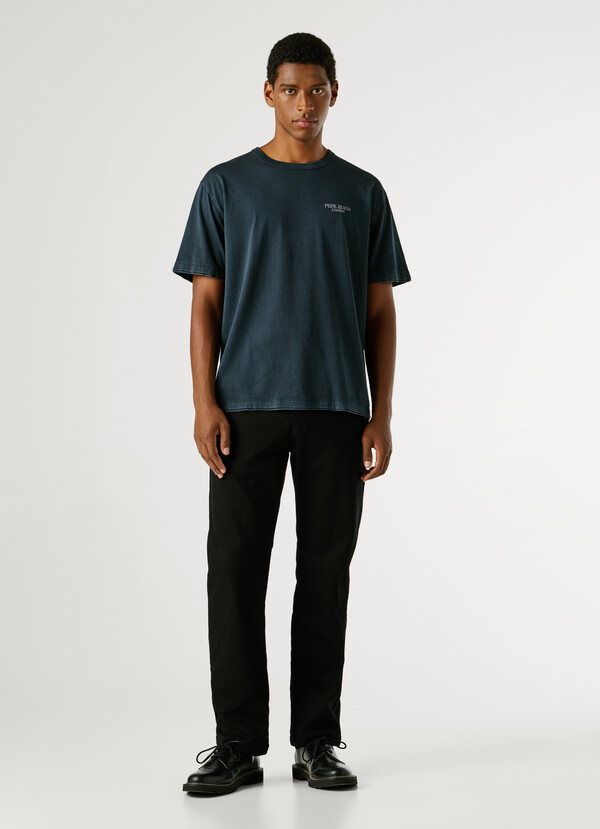 RELAXED FIT BACK PRINT T-SHIRT