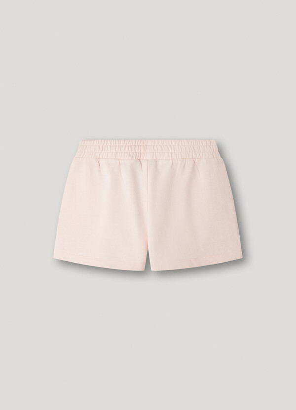 PRINTED LOGO FLEECE SHORTS