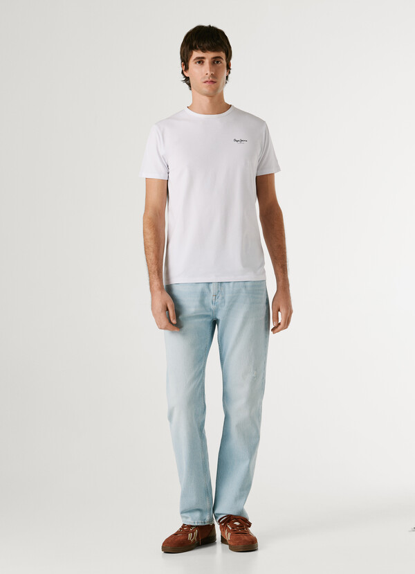 SLIM FIT LOGO PRINT T-SHIRT