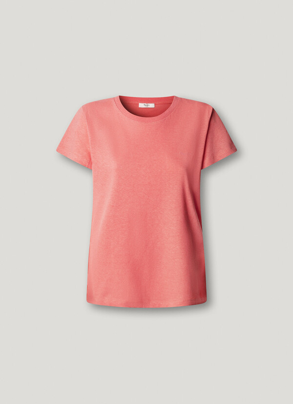 EMBROIDERED LOGO T-SHIRT