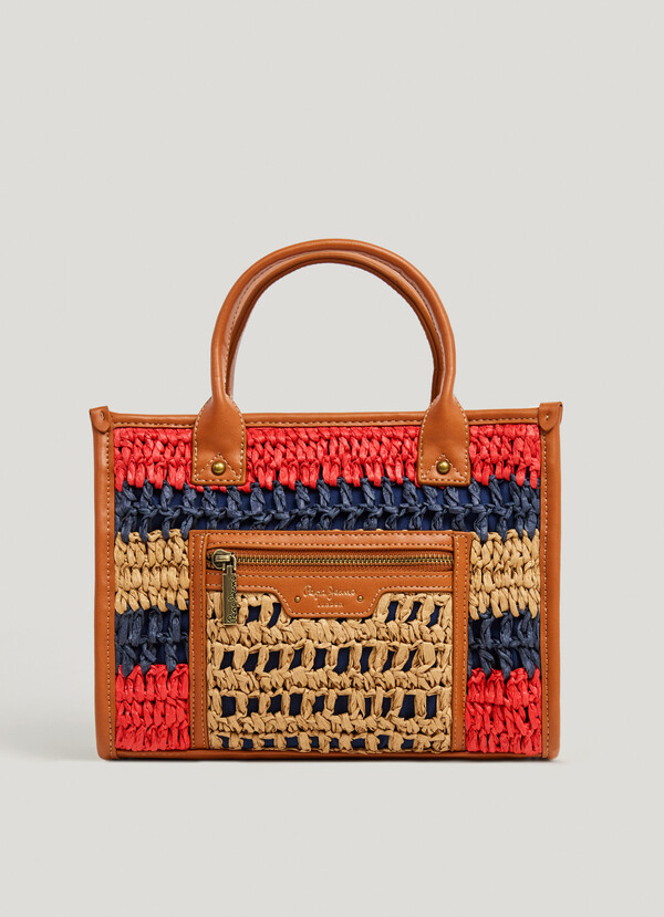 RAFFIA SHOULDER BAG