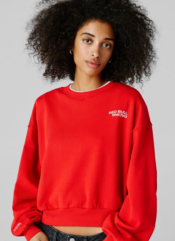 REGULAR FIT CREW NECK SWEATSHIRT