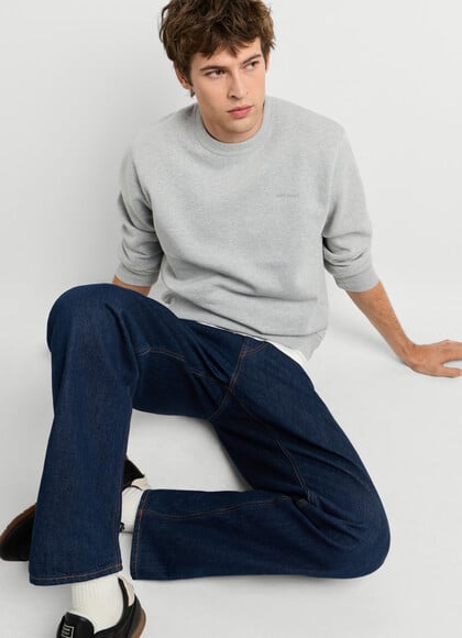 REGULAR FIT CREW NECK SWEATSHIRT