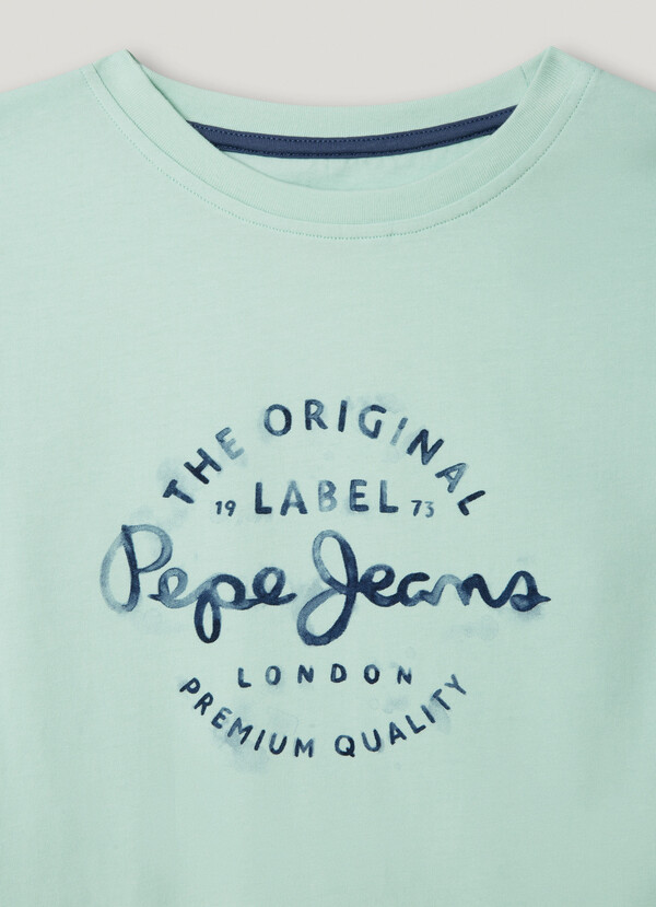 REGULAR FIT LOGO PRINT T-SHIRT