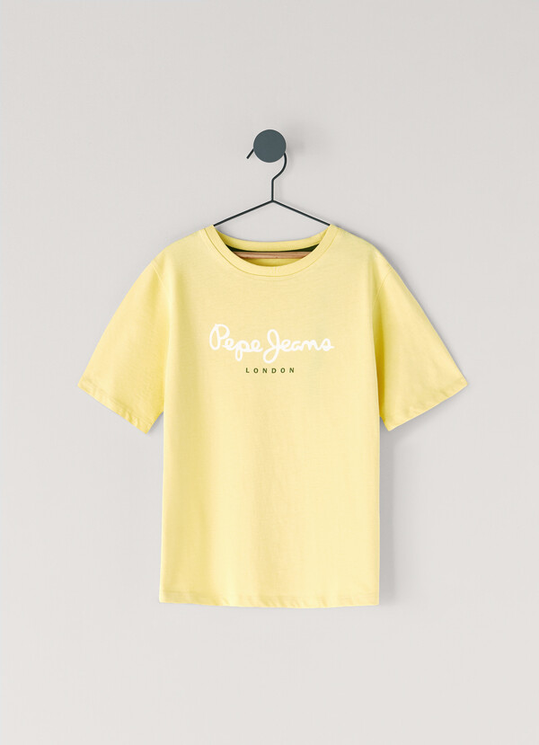 REGULAR FIT LOGO PRINT T-SHIRT