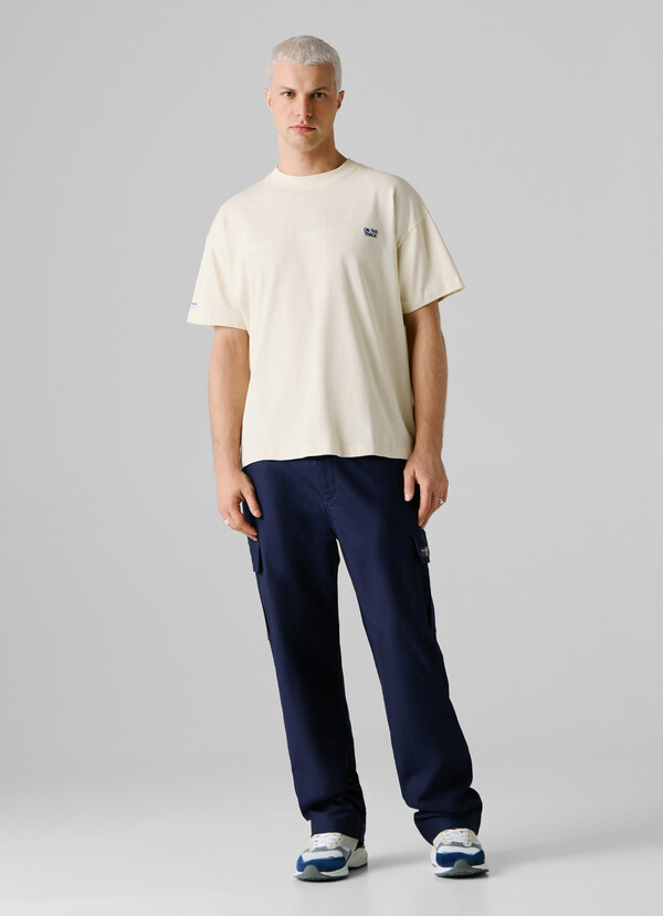 BACK PRINT LOOSE FIT T-SHIRT