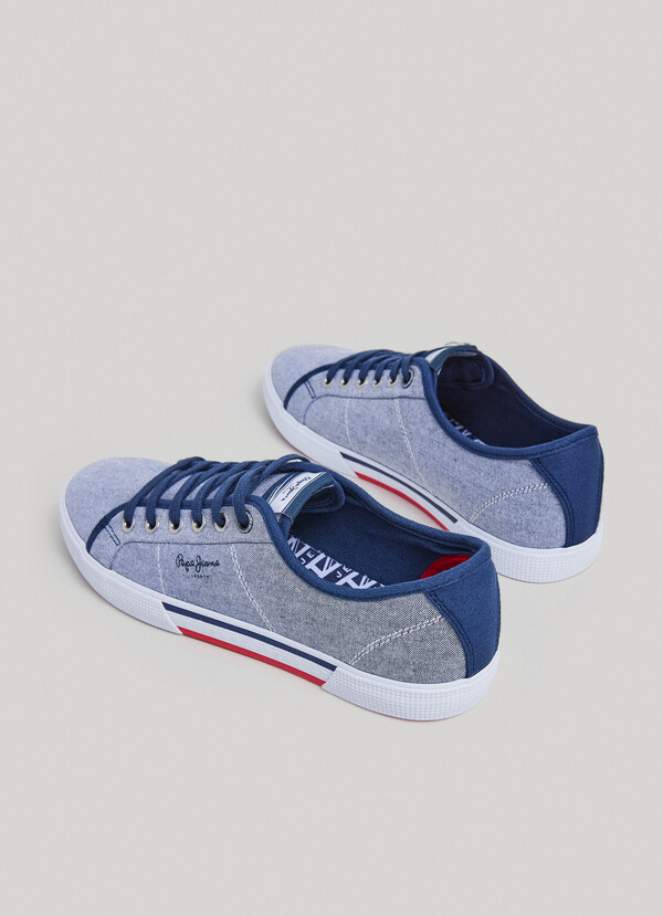 CLASSIC CHAMBRAY TRAINERS