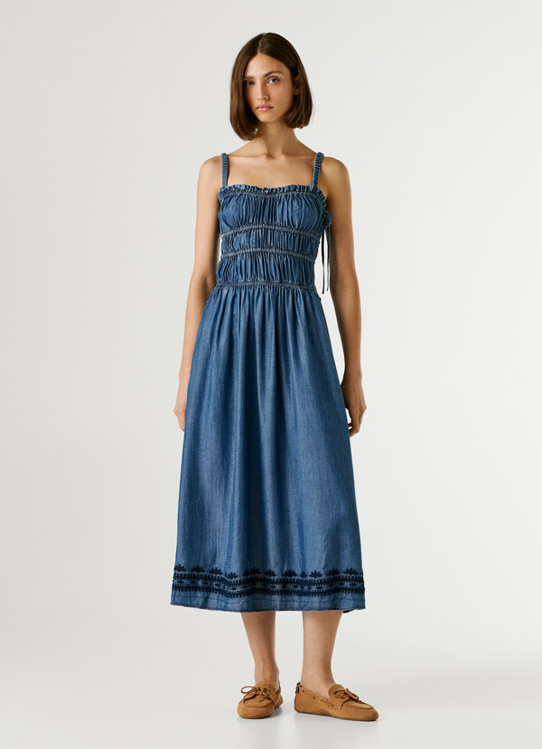 STRAP MAXI DRESS