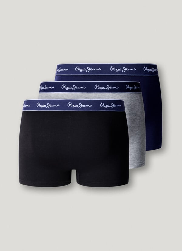 3PACK STRETCH COTTON BOXERS
