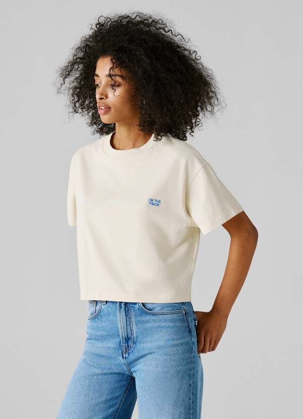 BACK PRINT LOOSE FIT T-SHIRT