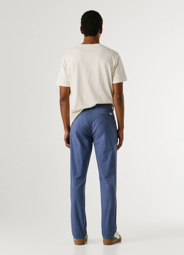SLIM FIT CHINO TROUSERS