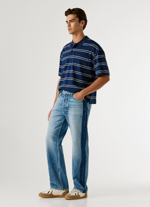BEXLEY- RELAXED FIT MID-RISE JEANS