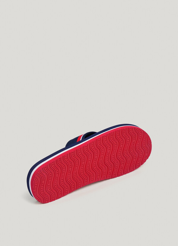 THREE-POINT BEACH FLIP FLOPS WITH LOGO