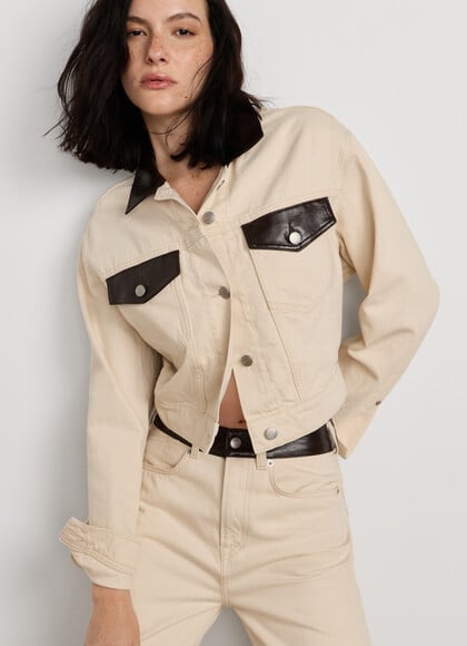 RELAXED FIT DENIM JACKET