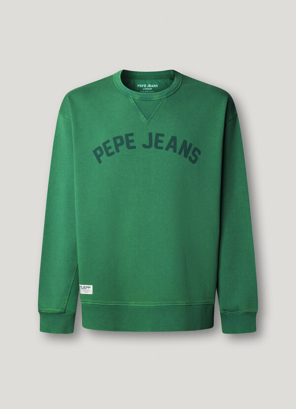 CREW NECK LOGO SWEATSHIRT