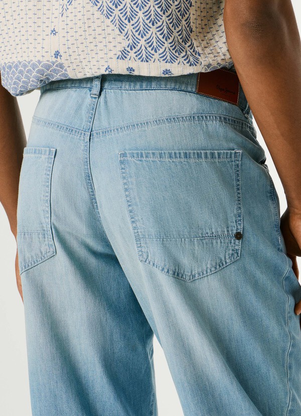 TAPER FIT LOW-RISE JEANS - CAMDEN