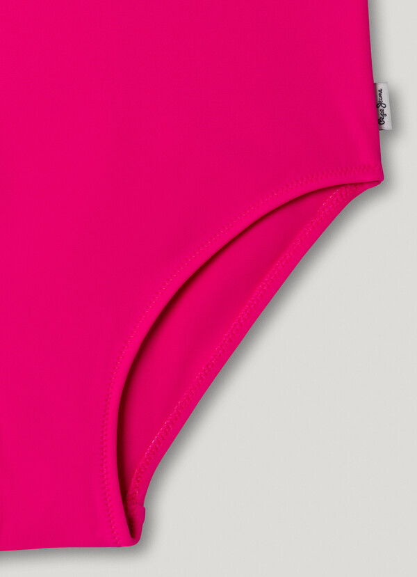 PRINTED LOGO SWIMSUIT