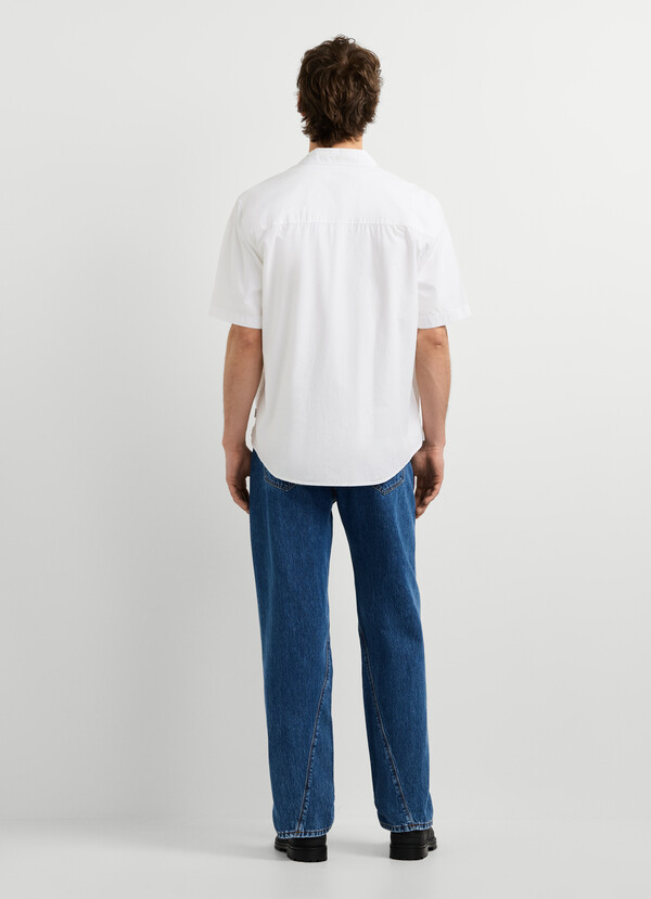 CASUAL FIT POPLIN SHIRT