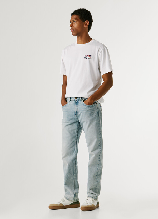 CASH - STRAIGHT FIT MID-RISE JEANS