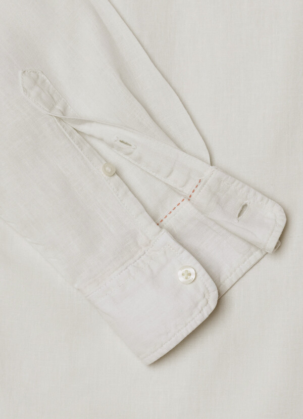 REGULAR FIT GARMENT DYED SHIRT