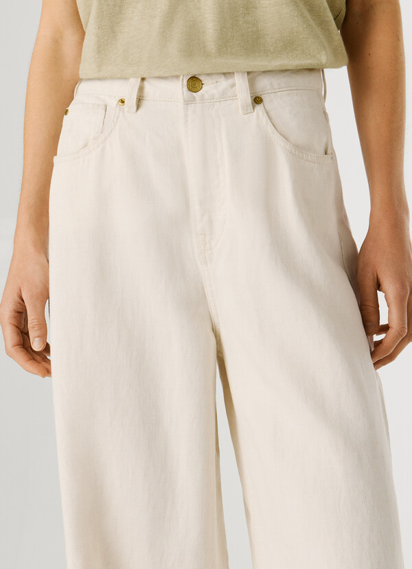 HIGH-RISE WIDE FIT JEANS - JAIMY